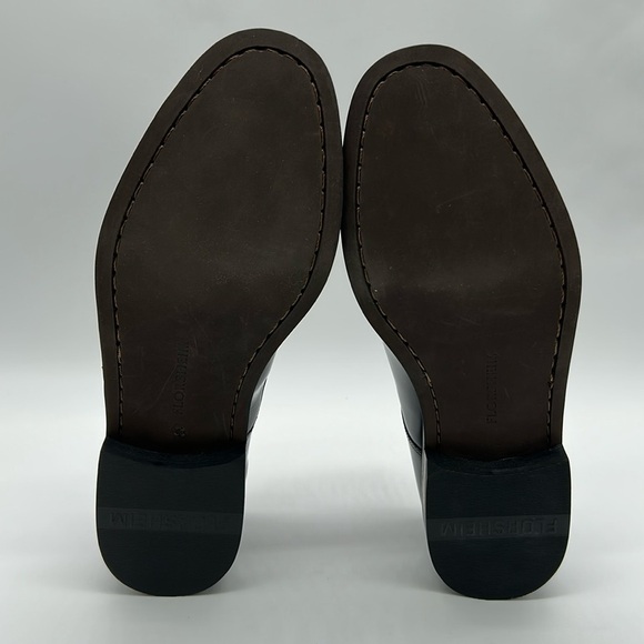 2330- Florsheim Men's Black Leather Loafers Size 9 D NWT - Picture 7 of 10